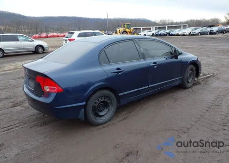2007 Honda Civic Lx из США, поврежденный, VIN 2HGFA16537H512567